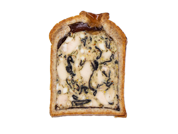 Pâté croûte volaille moutarde estragon