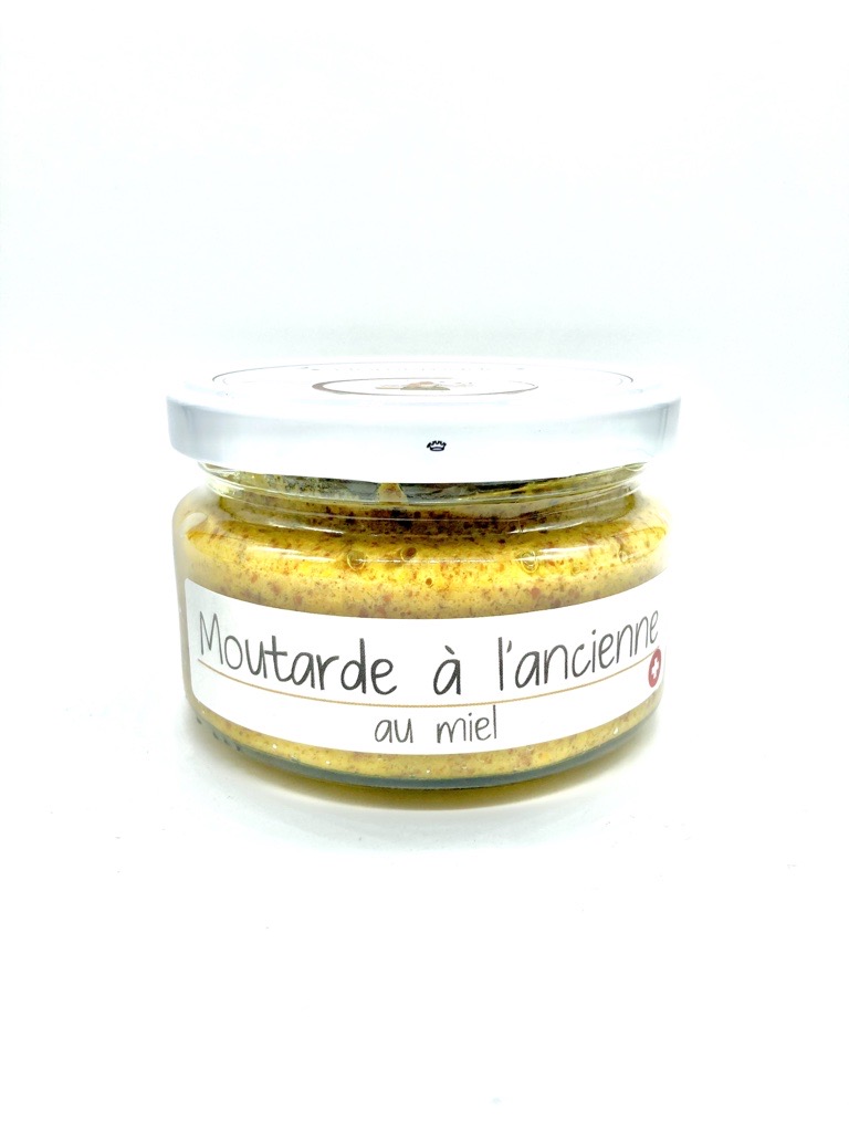 Moutarde à l'ancienne au miel
