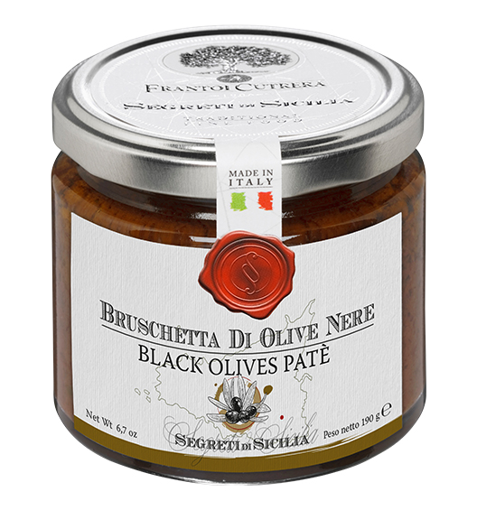 Pâté Olives Noires Cutrera 190gr