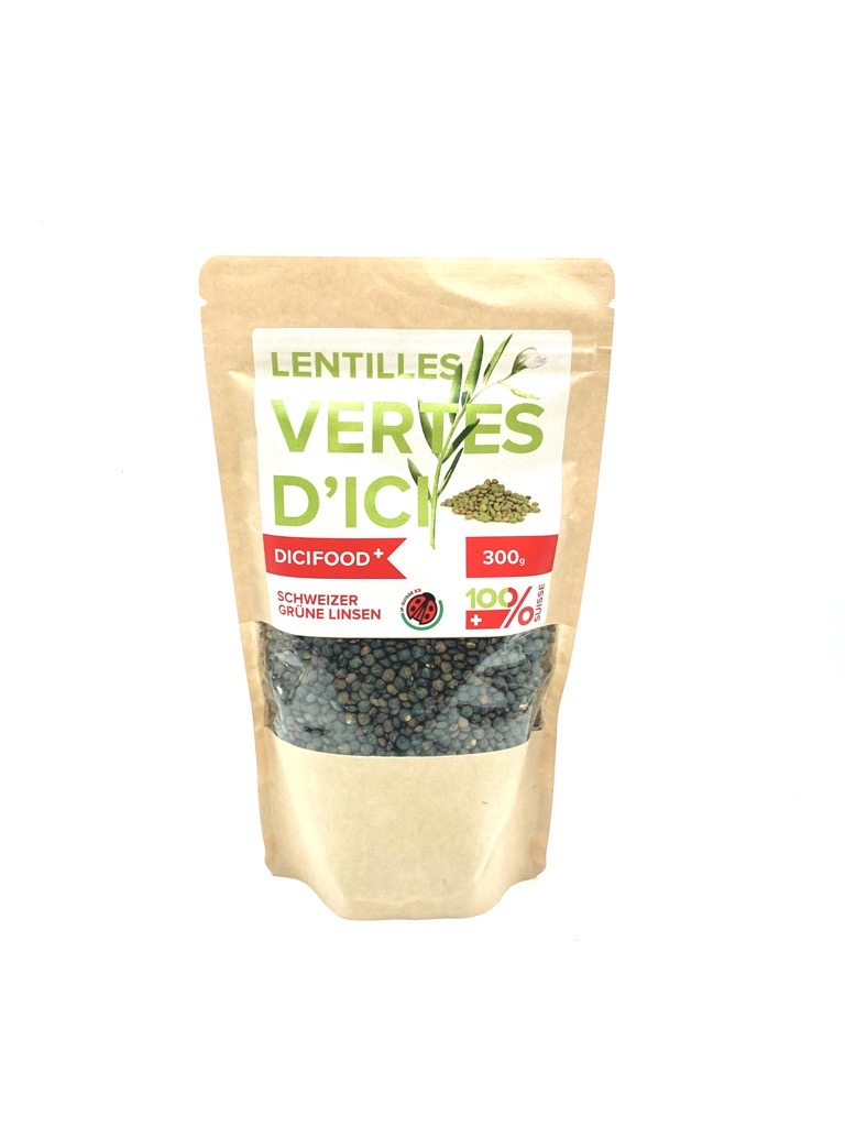 Lentilles vertes d'ici 300g