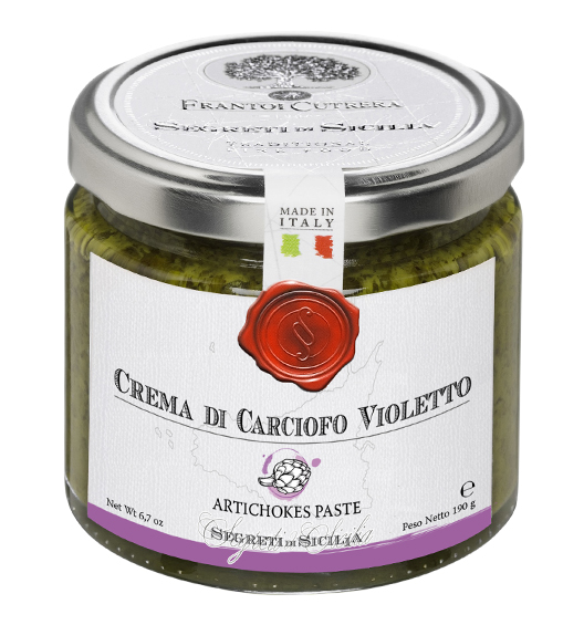 Crème d'artichaut violette Cutrera 190g